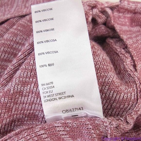 NEW Free People Pink Long Sleeve Knit Flare Pleated Lady Luck Jumpsuit, size S - Picture 13 of 16